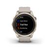 Garmin fnix 7S Pro Sapphire Solar, Multisport GPS Smartwatch, Built-in Flashlight, Solar Charging Capability, Sand view 2