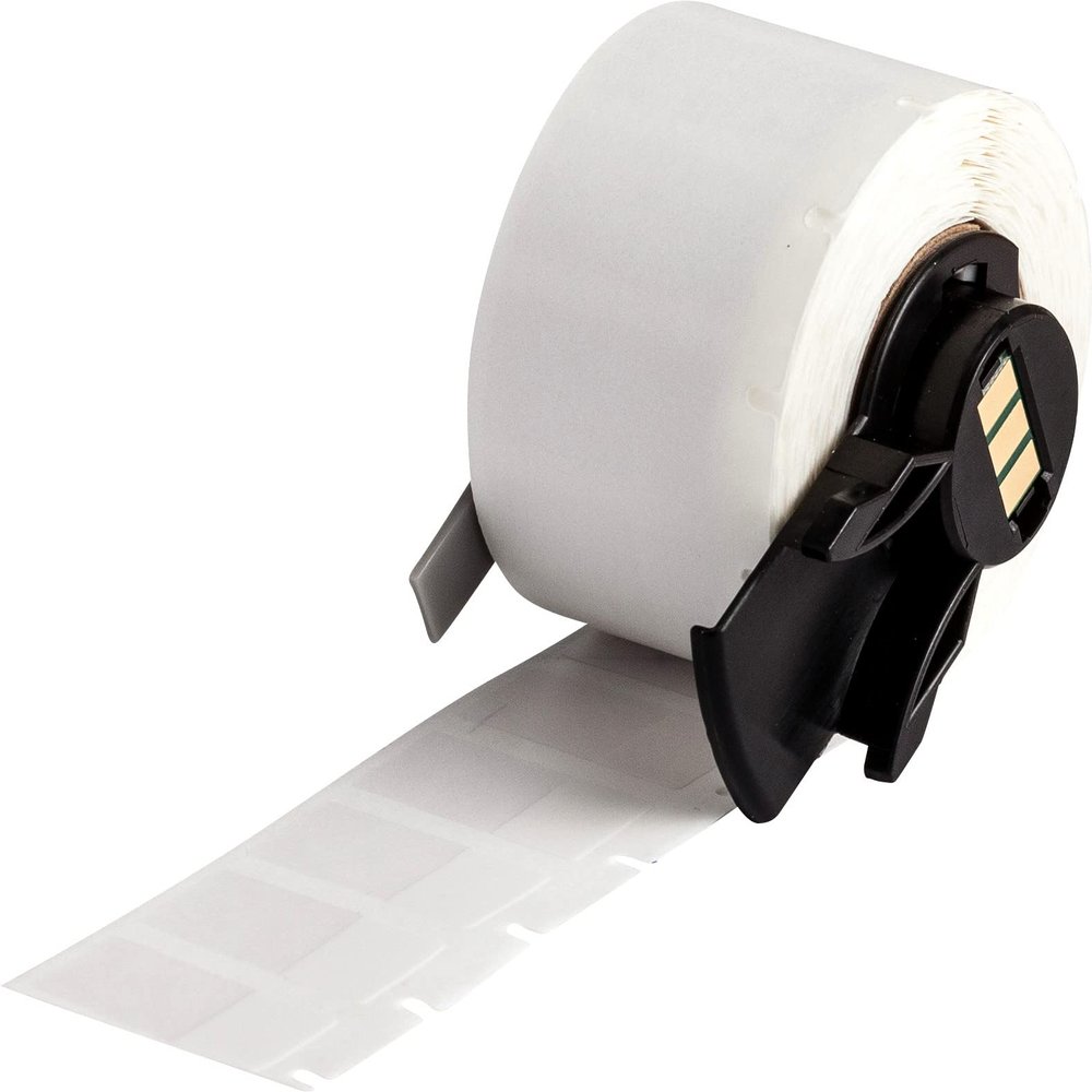 Brady Self-Laminating Vinyl Wrap Around Wire and Cable Labels for M610, M611, M710, BMP61, and BMP71 Printers - 1" x 0.5". M6-17-427