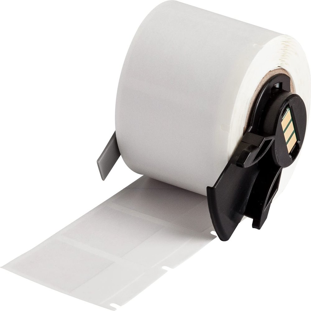 Brady Self-Laminating Vinyl Wrap Around Wire and Cable Labels for M610, M611, M710, BMP61, and BMP71 Printers - 1.5" x 1". M6-31-427