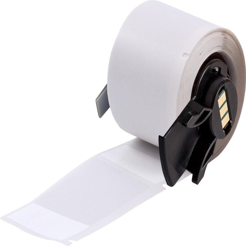 Brady Self-Laminating Vinyl Wrap Around Wire and Cable Labels for M610, M611, M710, BMP61, and BMP71 Printers - 2.5" x 1.5". M6-157-427