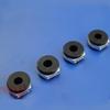 4X D8mm 8MM CNC Aluminum Fixing Base w/Shock Absorbing Rubber,FPV PTZ Frame DIY view 1