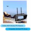 5.8GHz 40Channels 7Inch LCD Screen Receiver Monitor for FPV Drone Quadcopter US Plug 100 240V| | - view 3