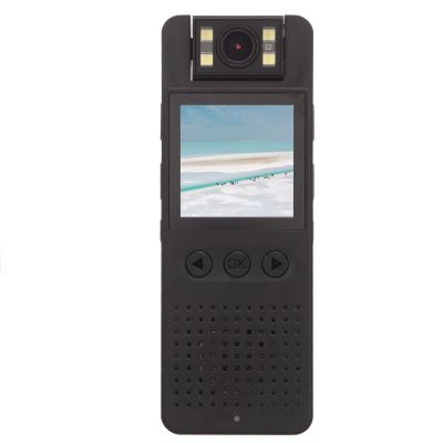 KIMISS Camera 1080P Camera with 180 Degree Rotating Lens Type C Video Recorder for Law Enforcement Recorder Security Guards