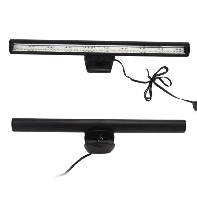 Monitor Hanging Light, Led Computer Light, Clip Design Space Saving E Reading Task Lamp Screen Light Bar with 3 Color Temperature Mode for Eye