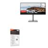 BoxWave Screen Protector Compatible with Lenovo Everyday Monitor L29w-30 (29 in) - ClearTouch Anti-Glare (2-Pack), Anti-Fingerprint Matte Film Skin view 1