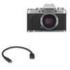 BoxWave Cable Compatible with Fujifilm X-T200 - USB Expansion Adapter, Add USB Connected Hardware to Your Phone view 1