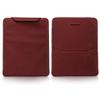 BoxWave Case Compatible with Oangcc Android Tablet Tab_A6 (10.1 in) - Velvet Pouch Stand, Velour Slip Sleeve Built-in Foldable Kickstand - Burgundy view 2