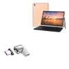 BoxWave Adapter Compatible with Oangcc Android Tablet Tab_A6 (10.1 in) - MagnetoSnap PD Angle Adapter, Magnetic Charging Connector Device Saver - Metallic Silver view 1