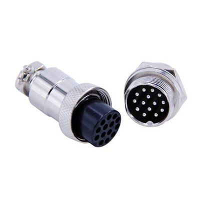 10pcs GX20 Connector 14 Pin Front Panel Straight Male and Female Connector