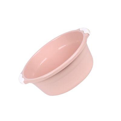 COLLBATH Plastic Wash Basin 16 Inch Large Round Multifunctional Household Basin for Foot Soaking Kitchen and Bathroom Use Anti-Slip Design