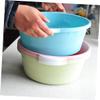 COLLBATH Plastic Wash Basin 16 Inch Large Round Multifunctional Household Basin for Foot Soaking Kitchen and Bathroom Use Anti-Slip Design view 2