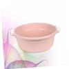 COLLBATH Plastic Wash Basin 16 Inch Large Round Multifunctional Household Basin for Foot Soaking Kitchen and Bathroom Use Anti-Slip Design view 4