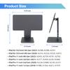 Expert Connect Magnetic iPad Stand Hub Docking Station for Air 10.9-inch, Pro 11-inch | 60W USB-C DP, 4K@60Hz HDMI, 5Gbps USB A, 3.5mm Audio, Card Readers view 4