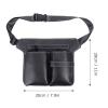 Hairdressing Pouch Belt Waist Pouch for Scissors Comb and Brush Adjustable Tool Belt for Salon Stylists Hairdresser Tool Organizer 11.02 X 7.48 X 0.39 in view 2
