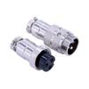 10pcs GX20 Connector 3 Pin Wire Male Female Straight Plug Connector view 1