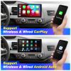 SizxNanv Android Touch Screen Compatible with Carplay Android Auto,Car Radio Stereo Bluetooth Navigation Multimedia Player GPS WiFi FM/AM Backup Camera forHonda Civic 2006 2007 2008 2009 2010 2011 view 2