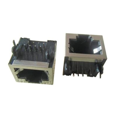 3pcs RJ45 Female PCB Mount Jack Connector Shield 90degree 8P8C DIP 3.0PIN Without Shrapnel and LEDs