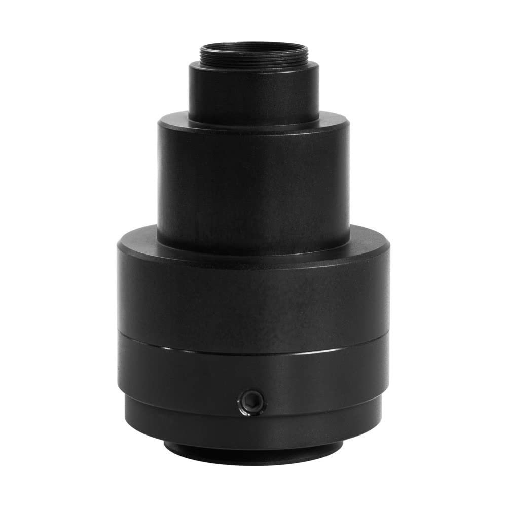 1X C-Mount Camera Adapter with Lens fit for Microscopes AD-C10-OL-V300