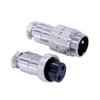 10pcs GX20 Connector 2 Pin Male Female Straight Docking Cable Connector view 1