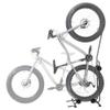 CyclingDeal Upright Bike Stand - Premium Quality Vertical & Horizontal Adjustable Bicycle Floor Parking Rack - for Storing MTB Road Bikes - up to 29 Wheel Size - for Fat Bike - 1 Bike view 1