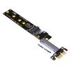 ADT-Link PCIe 4.0/3.0 x1 to M.2 NVMe Adapter Riser Card Flexible Flat Cable M2 keyM PCI-Express pci Express 1x Gen3.0 R14 (15cm, R14SF(Gen3)) view 4