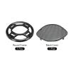 MECCANIXITY Speaker Grill Cover 6.5" Mesh Subwoofer Grill Guard Protector for Home Audio DIY Black view 3