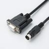 TK6070-FX for FX Series and TK6070IH TK6070IK TK6070IP Man-Machine Touch Screen PLC Connection Cable Communication Cable (Black 2m) view 2