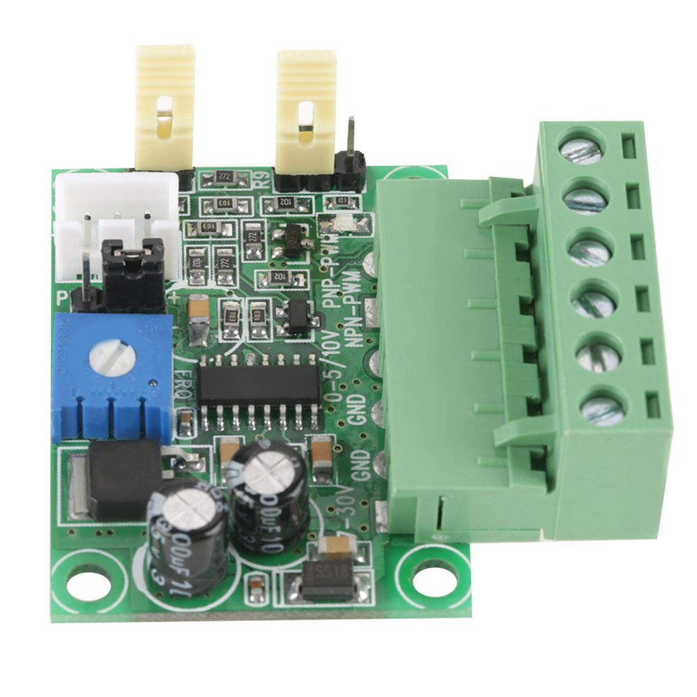 NDNCZDHC Voltage Frequency Converter,Voltage Converter,0-5V/0-10V Analog Input Voltage to 0-100% PWM Signal 2KHZ-20KHZ Converter Module