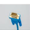 MT8000-FX for FX Series and MT8000 Touch Screen PLC Communication line 9-pin Male to Round Head 8-pin (Blue Gold-Plated Interface 3m) view 2