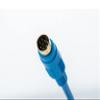 MT8000-FX for FX Series and MT8000 Touch Screen PLC Communication line 9-pin Male to Round Head 8-pin (Blue Gold-Plated Interface 3m) view 3