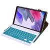 Lrufodya Keyboard Case for Samsung Galaxy Tab A7 Lite 8.7" 2021, Candy Colors Detachable Wireless Keyboard with Slim Cover for Model SM-T220 T225 T227 (Deep Green) view 3