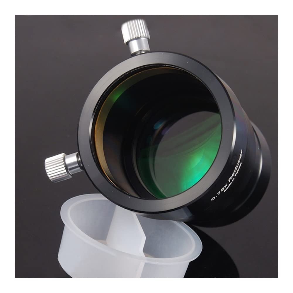Telescope Accessory Set 2" 0.75X Reducer Astronomical Telescope Defocusing Flat Field Mirror Telescope Camera