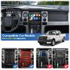 2G+64G Car Stereo Radio for Ford F150 2009 2010 2011 2012, 9" Touch Screen Radio Android 13 Head Unit with Wireless Carplay Android Auto GPS Bluetooth WiFi SWC FM RDS Mirror Link HD Backup Camera view 2