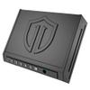 Gun Safe, Upgrade Biometric Gun Safes for Pistols Quick Access Gun Lock Box with Fingerprint & Digital Keypad, Portable Handgun Safe with Auto Open Lid, Home Bedside Firearm Safety Car Safe view 1