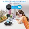 HOTT Portable CD Player Built-in 4 Speakers Bluetooth 5.3 Anti Skip CD Player,FM Transmitter,A-B Repeat AUX Cable Rechargeable 1800mAh Small CD Players for Car view 4