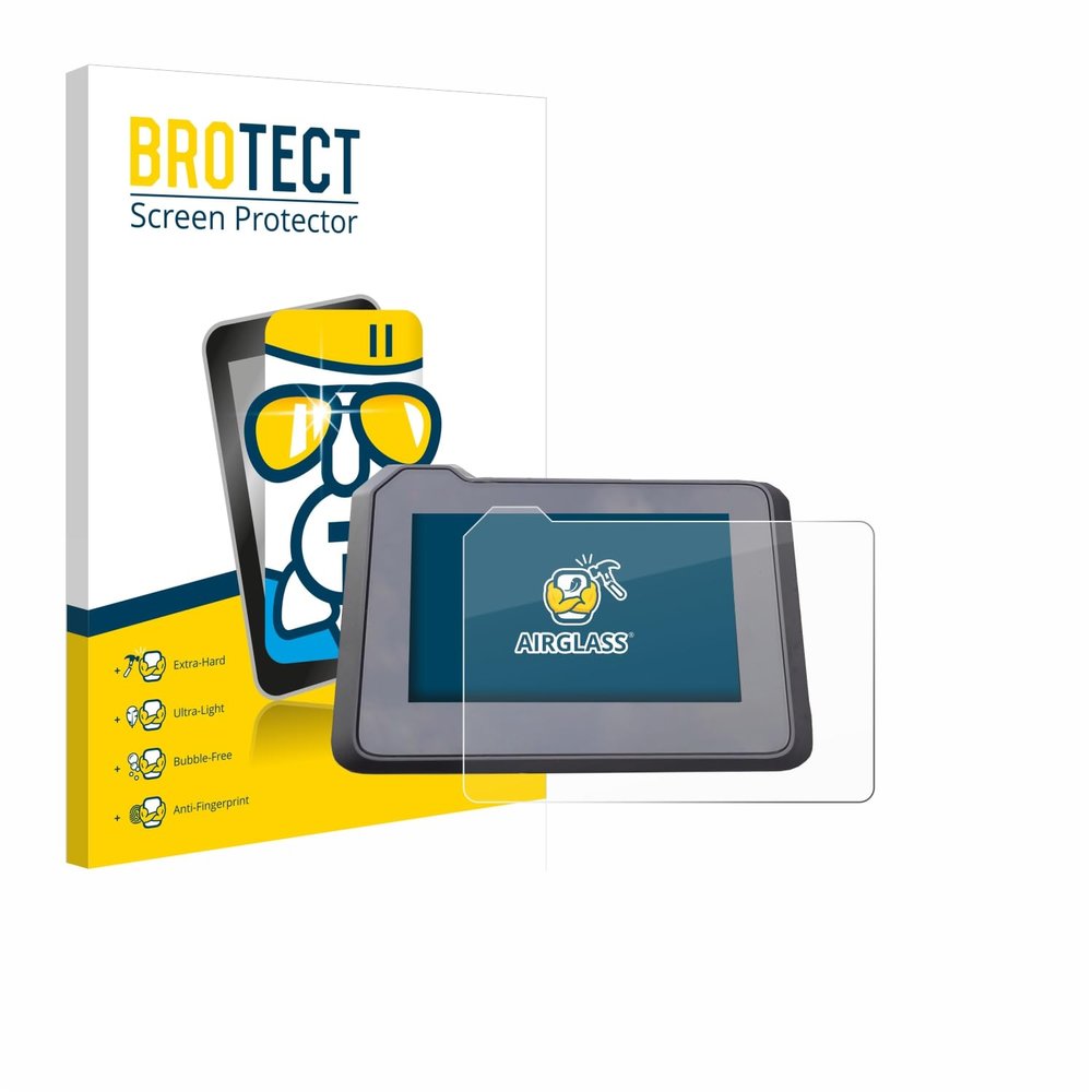 brotect Glass Screen Protector Film Compatible with Husqvarna Norden 901 2022 - Glass-Foil 9H Protection [Scratch Resistant, High Clarity]