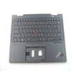 Bayjebu Parts for Lenovo ThinkPad X1 Yoga 7th Gen Palmrest with Japanese Backlit Keyboard for WWAN Version 5M11H45861 view 1
