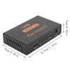 FDBV for HDMI Splitter 3D 4K Ultra HD 1 in 4 Out HDMI Splitter 1 X 4 for Projector Monitor DVD Player and Blu-ray Player view 3