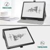 Bige for BOOX Tab Ultra Case,BOOX Tab Ultra C Case,PU Leather Folio 2-Folding Stand Cover for BOOX Tab Ultra/BOOX Tab Ultra C 10.3" ePaper Tablets,Galaxy view 3