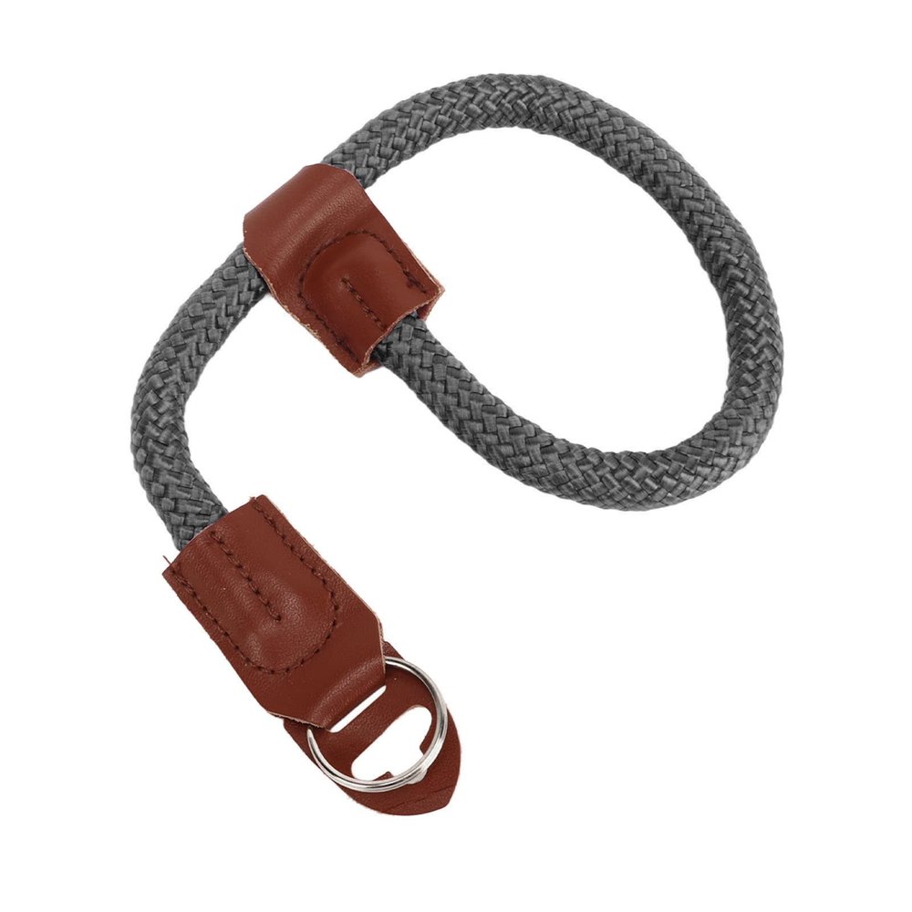 Camera Wrist Strap, Hand Wrist Strap Lanyard,Light Weight Round Rope Quick Release SLR Camera Strap with Adjustable Strap for DSLR SLR Mirrorless (Black)
