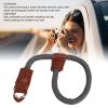 Camera Wrist Strap, Hand Wrist Strap Lanyard,Light Weight Round Rope Quick Release SLR Camera Strap with Adjustable Strap for DSLR SLR Mirrorless (Black) view 2