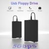 3.5 Floppy Drive USB External, Portable Floppy Disk Reader for Laptop, Plug and Play USB Disk Drive 3.5-inch External, Type C 1.44 MB FDD Drive, Reader for PC Windows 2000/XP/7/8/10/11 view 3
