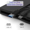 3.5 Floppy Drive USB External, Portable Floppy Disk Reader for Laptop, Plug and Play USB Disk Drive 3.5-inch External, Type C 1.44 MB FDD Drive, Reader for PC Windows 2000/XP/7/8/10/11 view 4