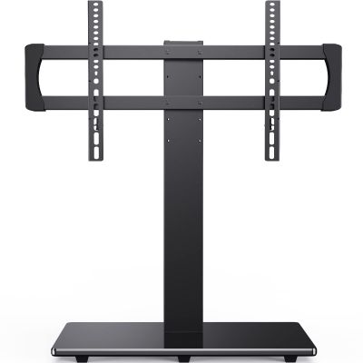 Marsail Universal TV Stand Base for 44-85 Inch LCD OLED Flat/Curved Screen TVs-Height Adjustable/Tall/Larger Table Top TV Stand Mount with Cable Management, VESA 800x400mm