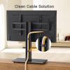 Marsail Universal TV Stand Base for 44-85 Inch LCD OLED Flat/Curved Screen TVs-Height Adjustable/Tall/Larger Table Top TV Stand Mount with Cable Management, VESA 800x400mm view 3