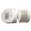 Motion Sensor, 110V220V Infrared Technology Motion Detector Automatic Dusk to Dawn Adjustable Detection Range Fixture Mount 180 Degree Sensing Light Switch for Wall Indoor Outdoor Security Activated view 1