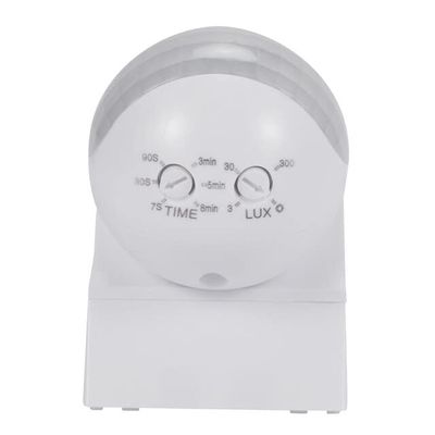 Ac110V-240V 180 Degree Outdoor Ip44 Security Pir Infrared Motion Sensor Switch Detector Movement Switch Max 30M - (Color: White)