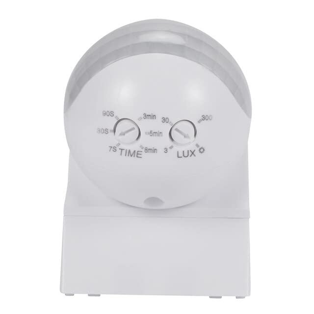 Ac110V-240V 180 Degree Outdoor Ip44 Security Pir Infrared Motion Sensor Switch Detector Movement Switch Max 30M - (Color: White)