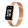 HOPMC Stainless Steel Metal Replacement Bands Specially Designed for Redmi Smart Band 2 (Rosegold) view 2