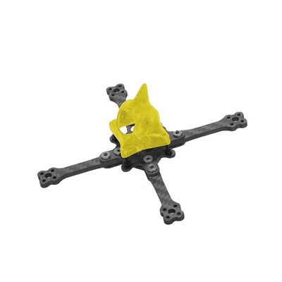 2inch 3inch 3.5inch Frame with 3D TPU Printed Camera Mount Suit for 1103 1104 1105 1106 1204 Motor Long Range FPV Frame RC Drone - (Color: 2inch Yellow)